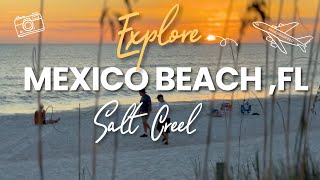 MEXICO BEACH FLORIDA AND SALT CREEK