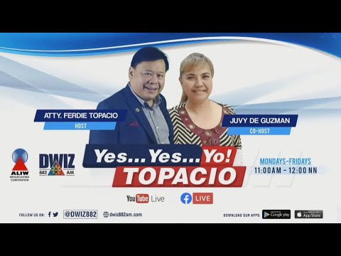 YES YES YO TOPACIO - JUNE 3, 2024 - YouTube
