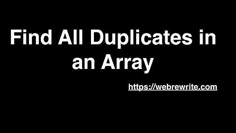 Find All Duplicates in Array (Multiple approaches and their time complexities)