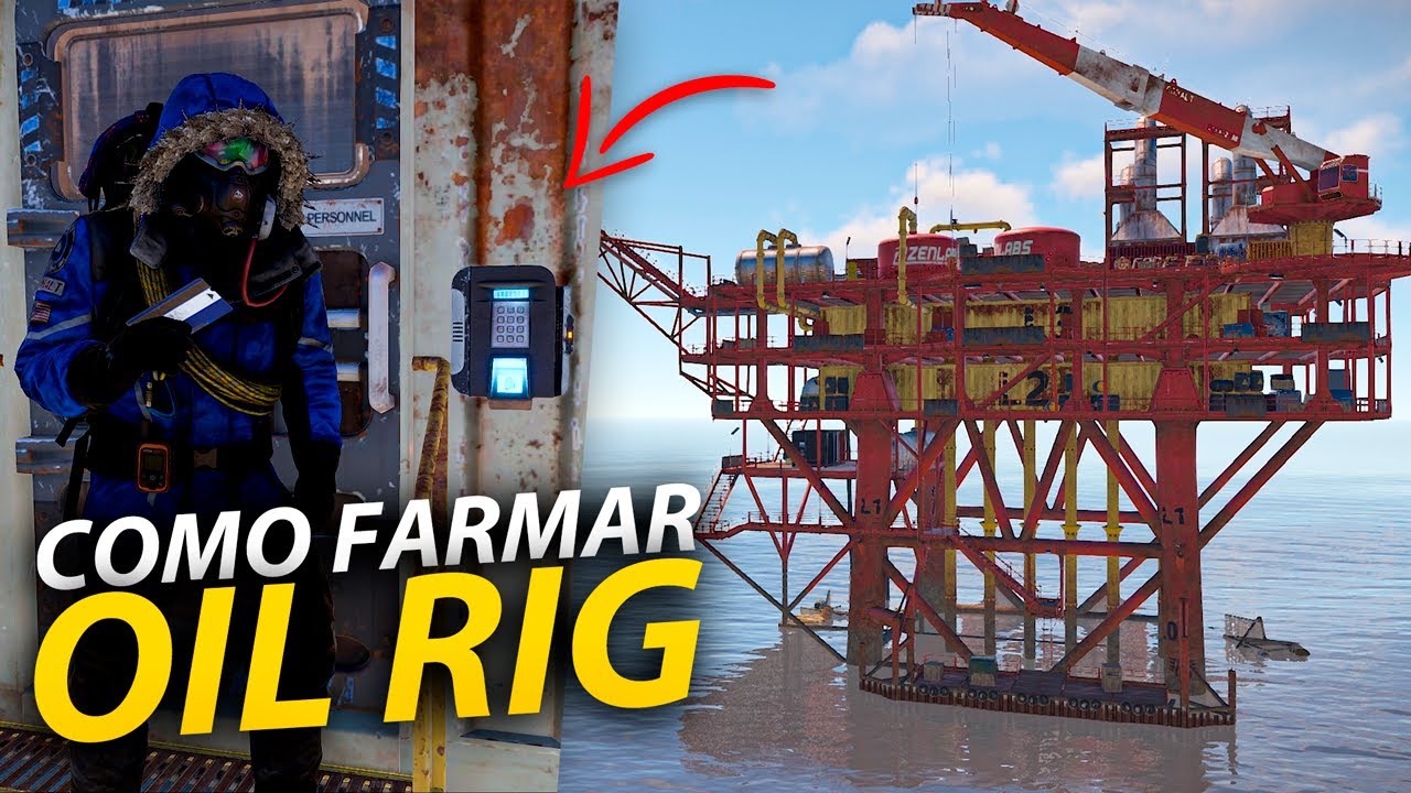 [PASSO A PASSO] Como farmar a OIL RIG completa no Rust! - YouTube