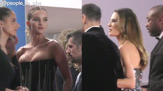 Rosie Huntington-Whiteley & Alessandra Ambrosio - "The Substance" red carpet at Cannes - 19.05.2024