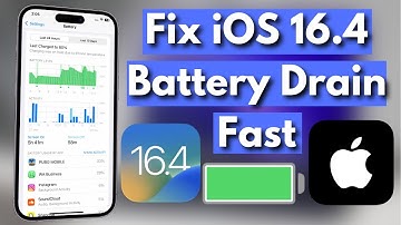 How to FIX iOS 16.4 Battery Drain Fast Issue on iPhone & iPad