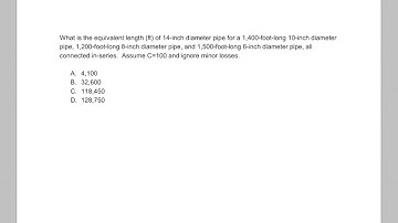 Equivalent Pipe Length