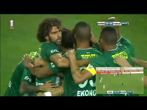 Bursaspor 2-0 Tarsus İdman Yurdu Dk:5 (Cristobal Jorquera)