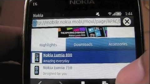 Symbian belle on E6