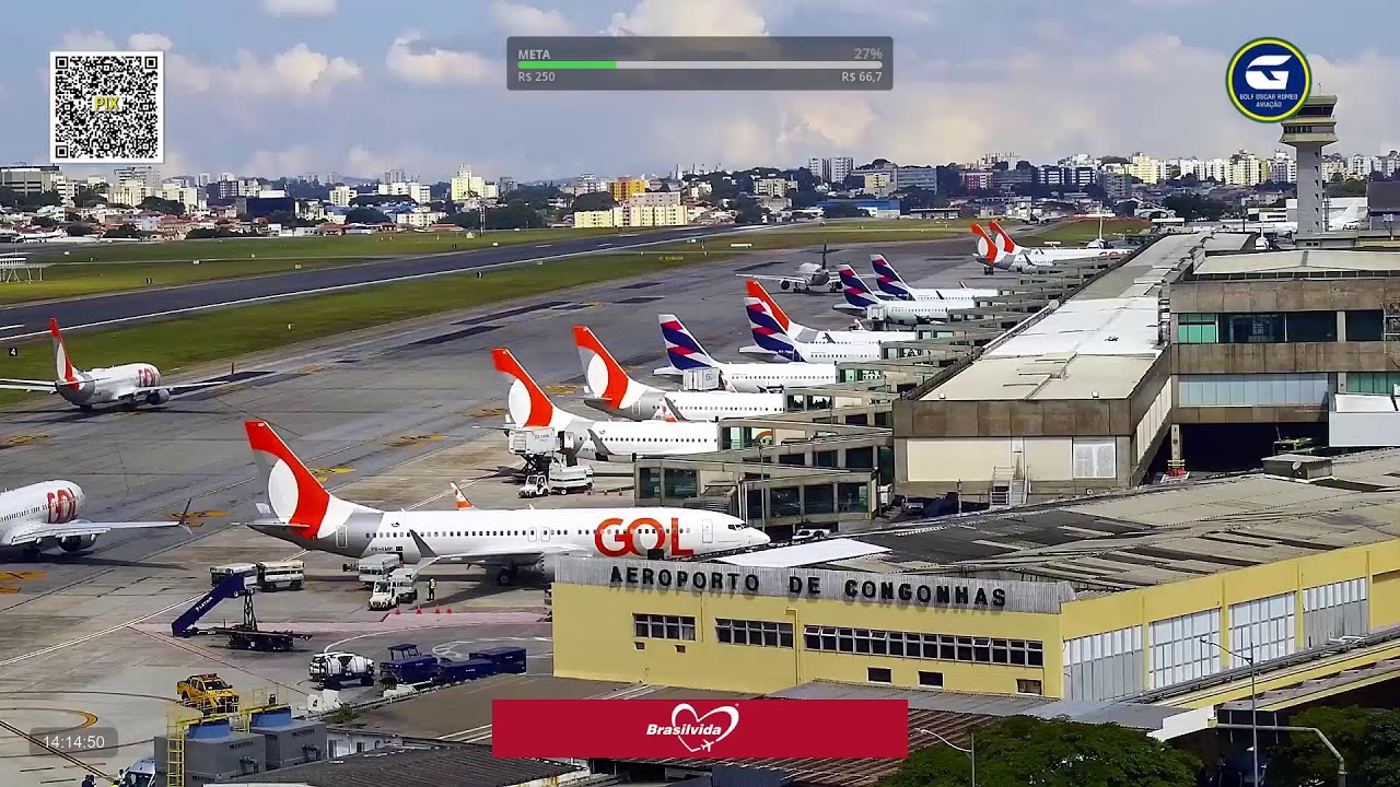 SBSP LIVE #2 - Aeroporto de São Paulo AO VIVO - CGH Airport - 07/03 Manhã