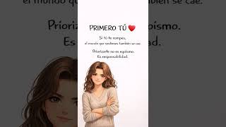 ❤️ PRIMERO TÚ | Priorizarte También Es Amor Propio