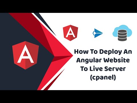 How To #Deploy / #Upload / #Host Angular 4 5 6 7 Project to Server (cpanel)