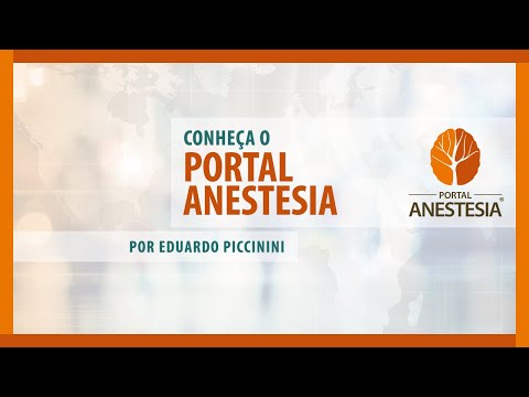 Conheça o Portal Anestesia - Por Eduardo Piccinini