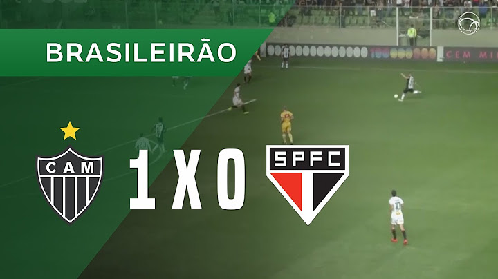 ATLÉTICO-MG 1 X 0 SÃO PAULO - GOL - 05/09 - BRASILEIRÃO 2018