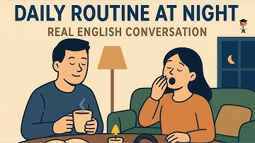 Daily Routine at Night | English Conversation for Beginners | Evening Conversation | English Podcast
