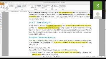 Wireless Networks | Wireless LAN | MAC Sub-Layer