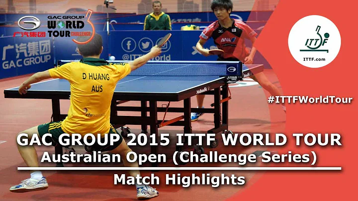 Australia Open 2015 Highlights: HUANG Dominic vs O...