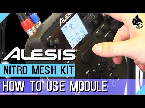Alesis Nitro Mesh Kit Module Instructions