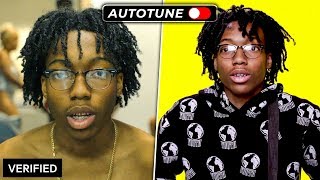 GENIUS INTERVIEWS vs REAL SONGS | PART 3 (AUTOTUNE vs. NO AUTOTUNE)