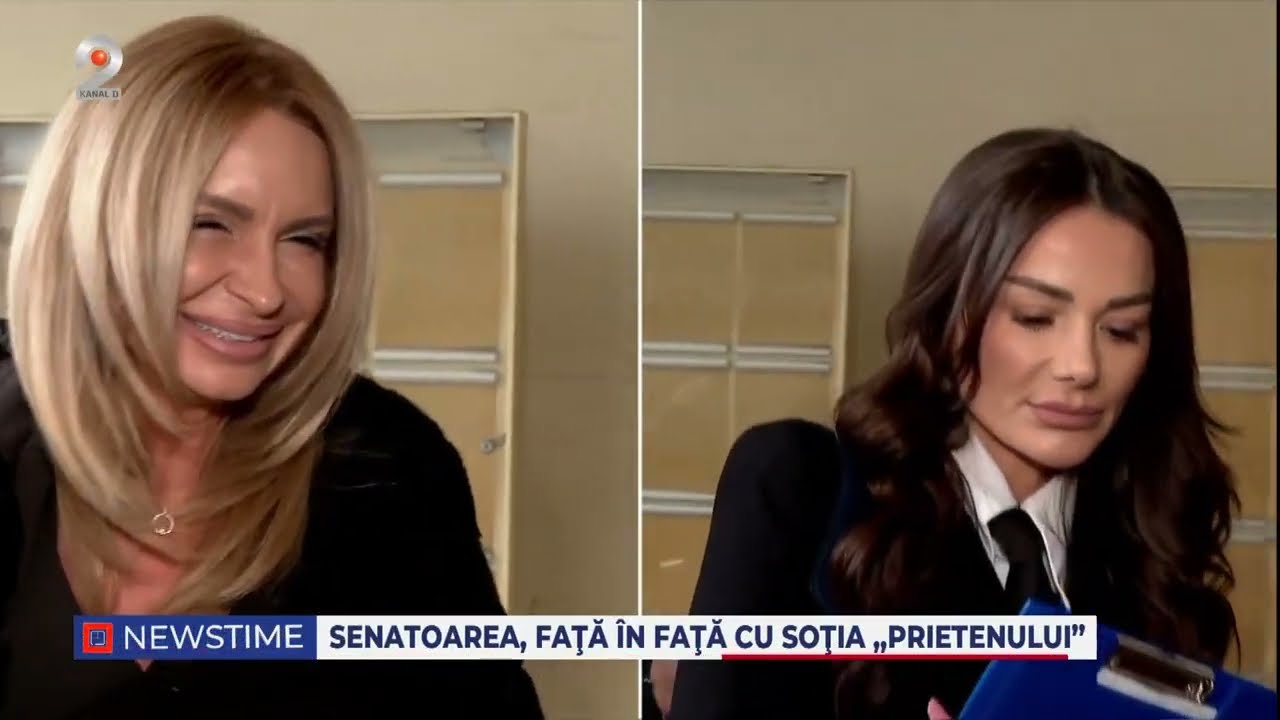 NEWSTIME (27.11.2025) – Senatoarea, fata-n fata cu sotia “prietenului”.