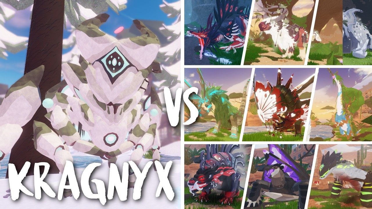 How Strong Is KRAGNYX In Creatures Of Sonaria!