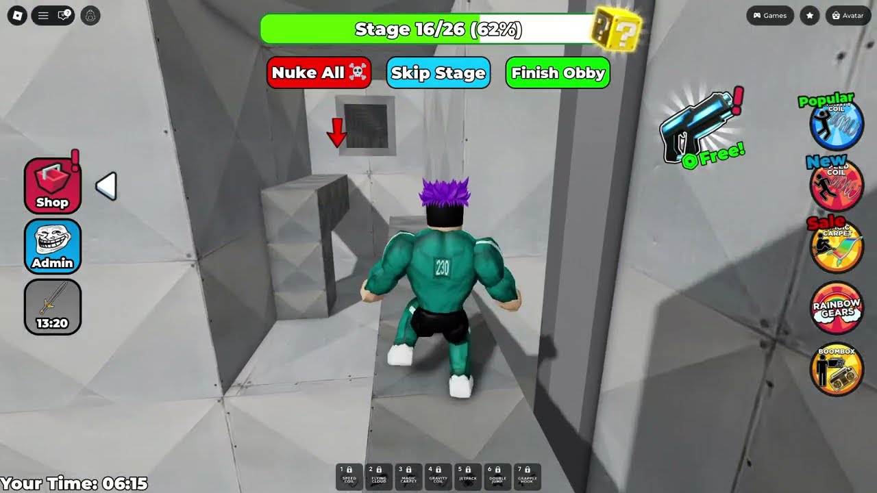 POLICE VS 8 BIT BOSSES PRISON RUN! Obby roblox Gameplay Walkthrough No ...