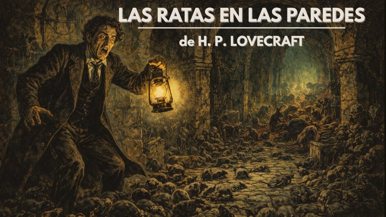 Las ratas en las paredes de Howard Phillips Lovecraft (Relato de terror)