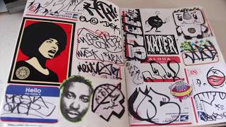 Sticker Art // Graffiti Sticker Blackbook Pt. 3