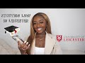 What it’s like studying LAW at UNIVERSITY of LEICESTER…the honest truth from a Graduate!