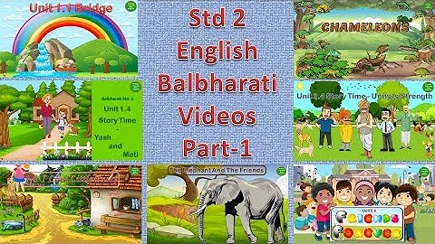 Std 2, Balbharati Videos, English, Part-1