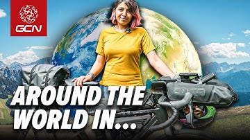 Kan deze vrouw het record rond de wereld verbreken?