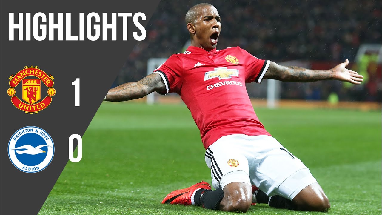 Manchester United 1-0 Brighton Premier League Highlights (17/18) Manchester United