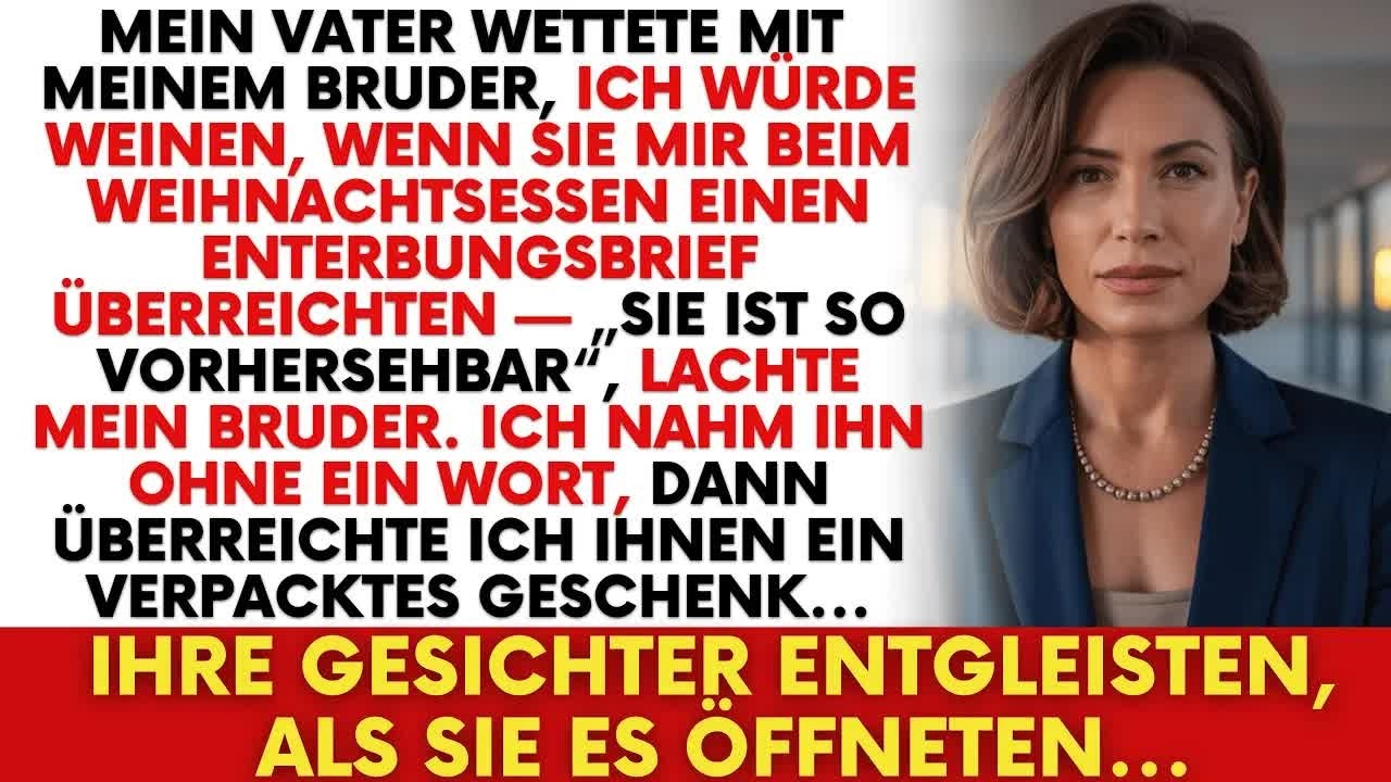 Mein Vater setzte 10K auf meine Demütigung  Was er nach dem Brief sah, brach ihn