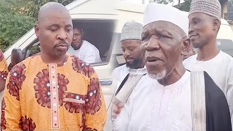 Sheikh Muyideen Ajani Bello special prayer for Mc Oluomo Akinsanya