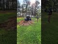 This stump didn’t stand a chance #arborist #treework #woodworking #stumpgrinding #work #machine