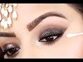 Ear Buds / Q-tip से ग्लिटर स्मोकी आई मेकअप कैसे करें Smokey Eye Makeup  with Only Q-tip