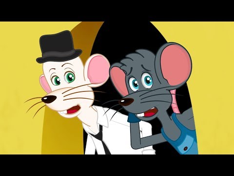 Le Rat de Ville et le Rat des Champs | Fable de La Fontaine |  dessin animé avec  Les P'tits z'Amis