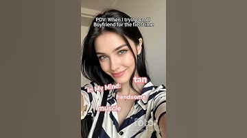 POV: When I try AI Boyfriend for the first time! But AI gives me...😳
