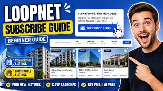 How to subscribe with LoopNet for multifamily and commercial listings - Beginner Guide