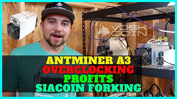 Official Antminer A3 Review w/ Overclocking - ASIC Mining Profits + Siacoin Forking?