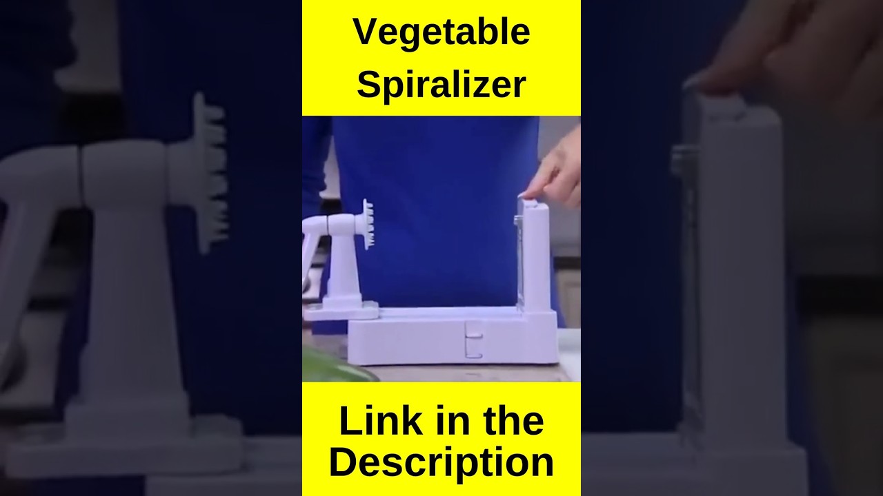 Vegetable Spiralizer: Best Spiralizer Reviews & Spiral Slicer Guide! #shorts