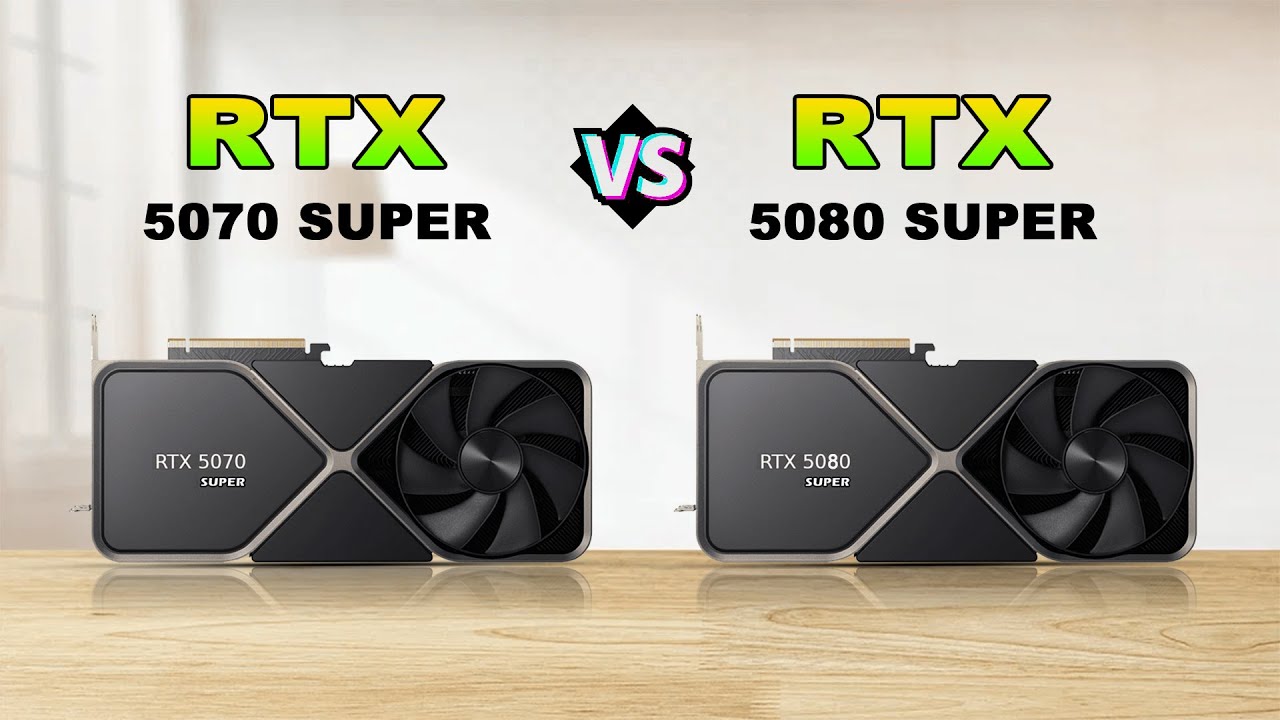 RTX 5070 SUPER vs RTX 5080 SUPER – Full Specs, Benchmarks & Gaming Test 2025 | NVIDIA GPU Battle
