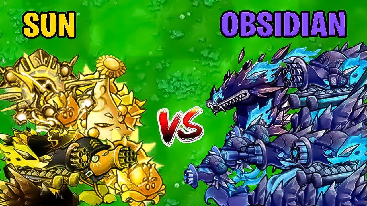 PVZ 1 Fusion 2.8 Challenge!! Team SUN vs Team OBSIDIAN vs All