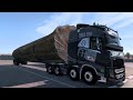 American truck simulator/ATS Mods 1.47 Volvo FH16 2012 (8x4)
