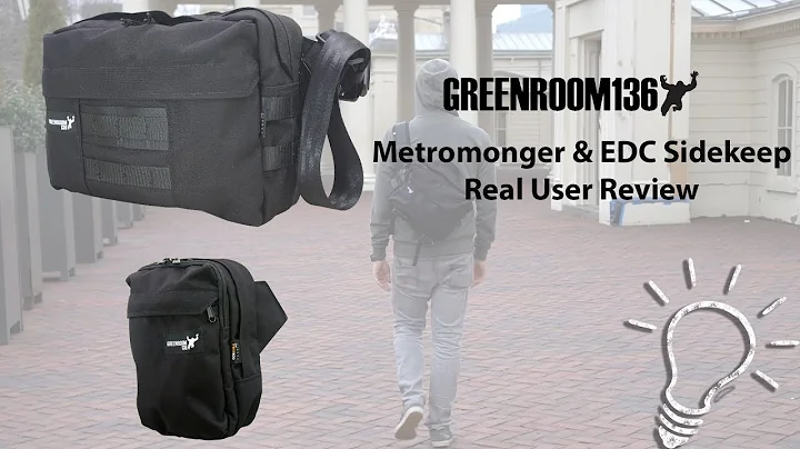 Greenroom136 Metromonger and EDC Sidekeep - Best Urban Carry Kit Yet | Real User Review