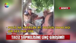 Taciz şüphelisine linç girişimi!