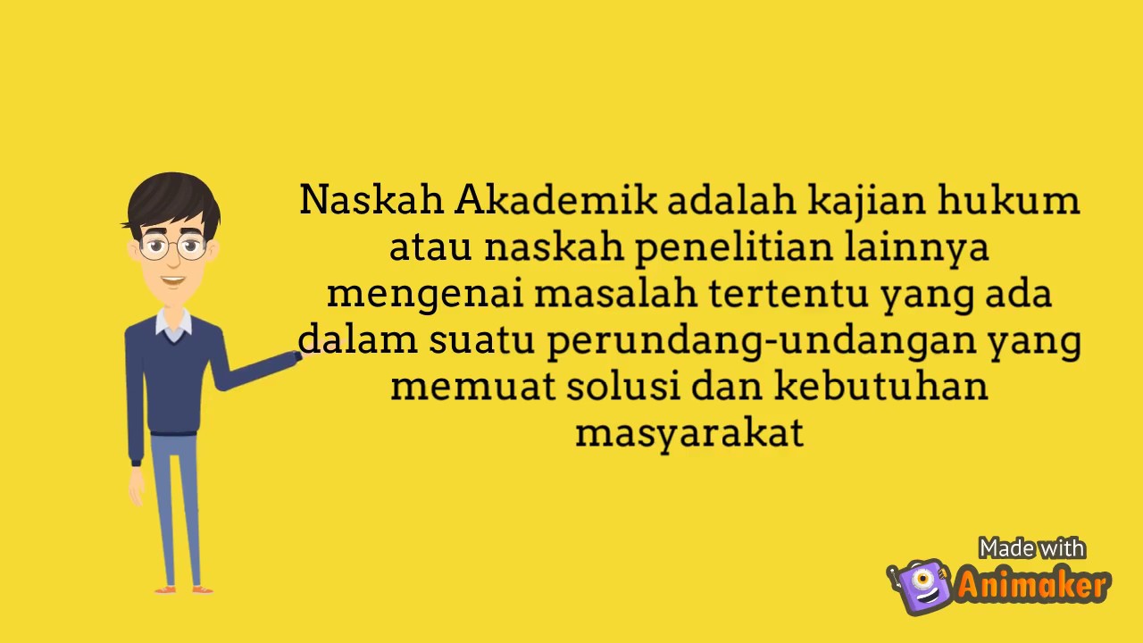 Mari mengenal apa itu Naskah Akademik ! - YouTube