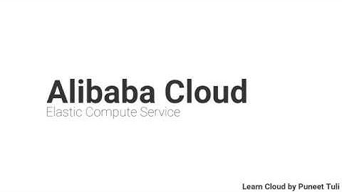 Alibaba Cloud   Elastic Compute Service Lab 002   ECS
