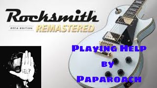 Playing Help by Papa Roach on Rocksmith 2014 Remastered