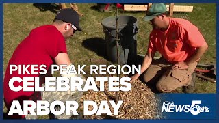 Arbor Day celebrated in the Pikes Peak Region by planting trees
