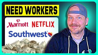 3 HUGE Companies Hiring Remote Today! (Mariott, Southwest & Netflix Jobs)