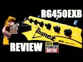 Ibanez rg450exb  full review  demo  lets whammy ibanez rg450
