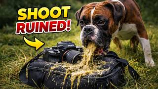 Photoshoot Ruined - A Dog Vomited on my Gear!