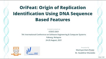 OriFeat: Origin of Replication Identification Using DNA Sequence Based Features